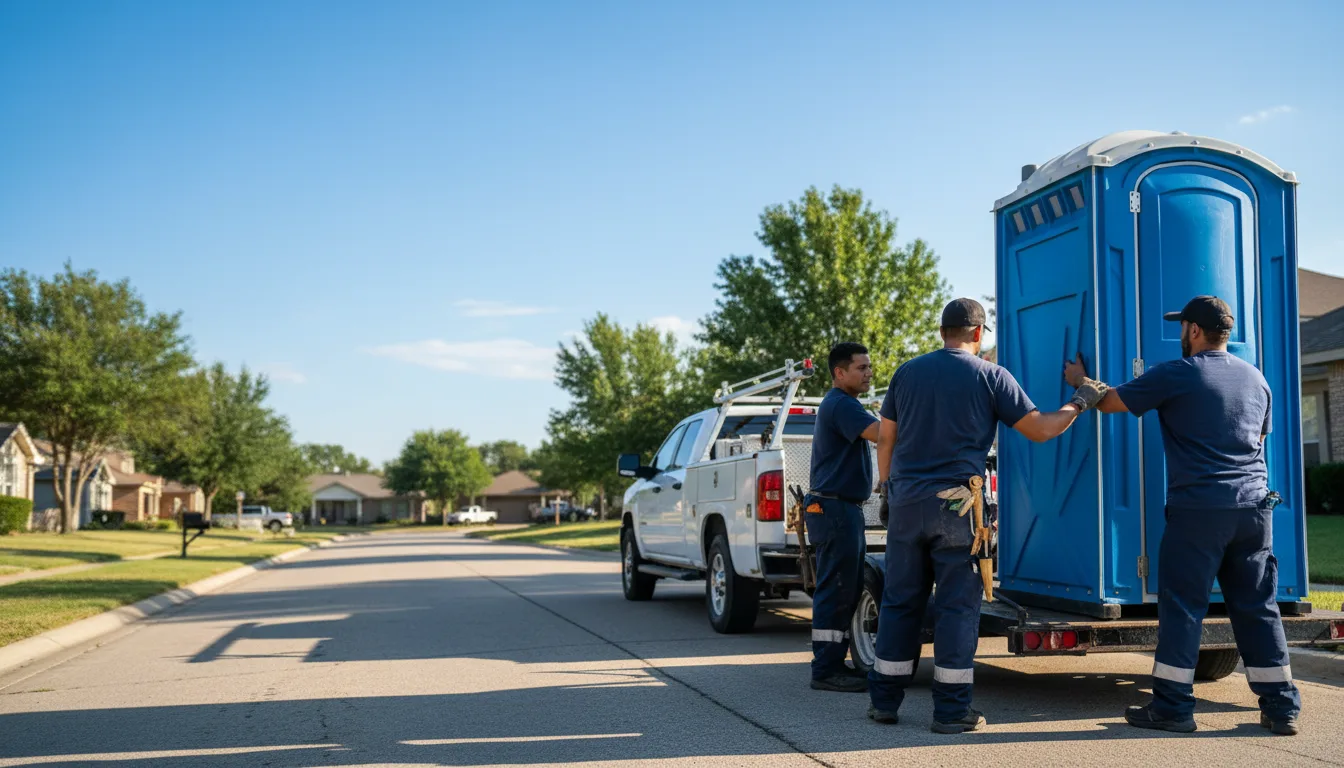 Portable Toilet Rental in Ola, AR near me